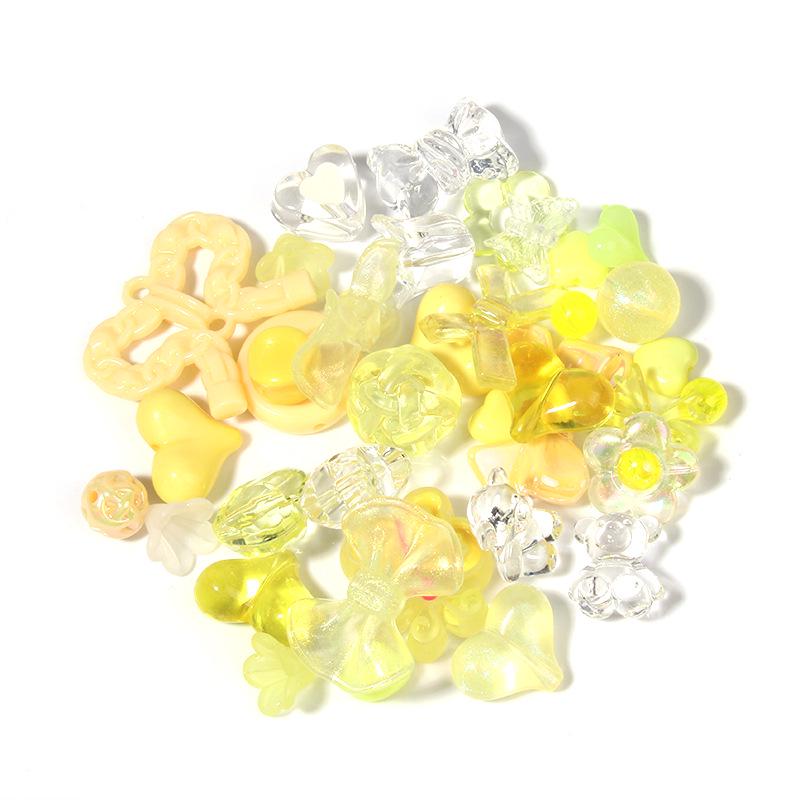 

Acrylic Cartoon Bead Kit: DIY Phone Lanyard Accessories, Random Mix 50g/bag (approx. 40-50 beads)