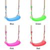 Plastic Children's Swing with Hanging Rope Multicolor Kids Swing Adjustable Height Accessories Baby Suspension Chair