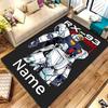 Personalizowany dywanik do pokoju z motywem Mobile Suit Gundam - Idealny do kuchni, łazienki, pralni. Dostępny w dużym rozmiarze, prezent na każdą porę roku
