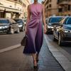 Sleeveless  Boho Dress For Women Casual Loose Fit Summer Sundress Print Dress