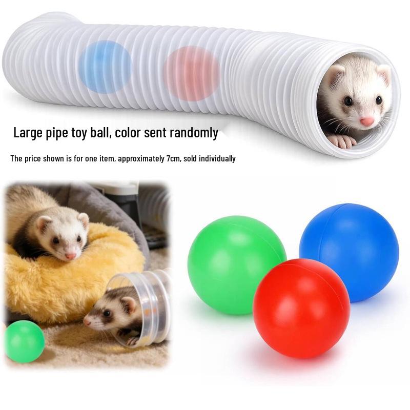 Hamster Maze Tunnel DIY Assembly: Small Pet Cage Villa Accessories with External Bathroom Sauna.