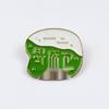 Inspirational Chinese Character Cartoon Brooch: Study Encouragement Enamel Badge for Backpack