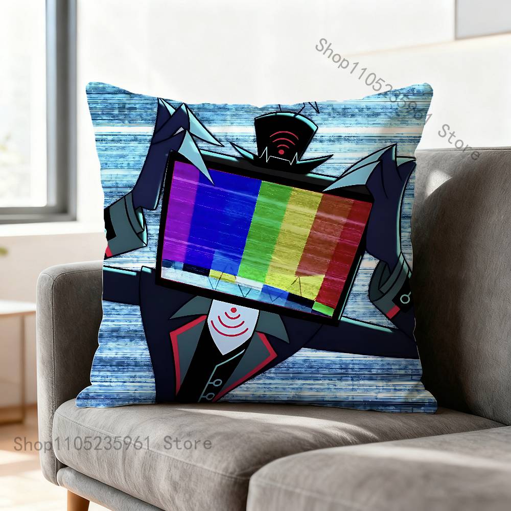 VOX Trust Us HHazbinS Pillowcase for Sofa Room Office Decor Printing Protector Cushion Cover Valentine Gift Custom