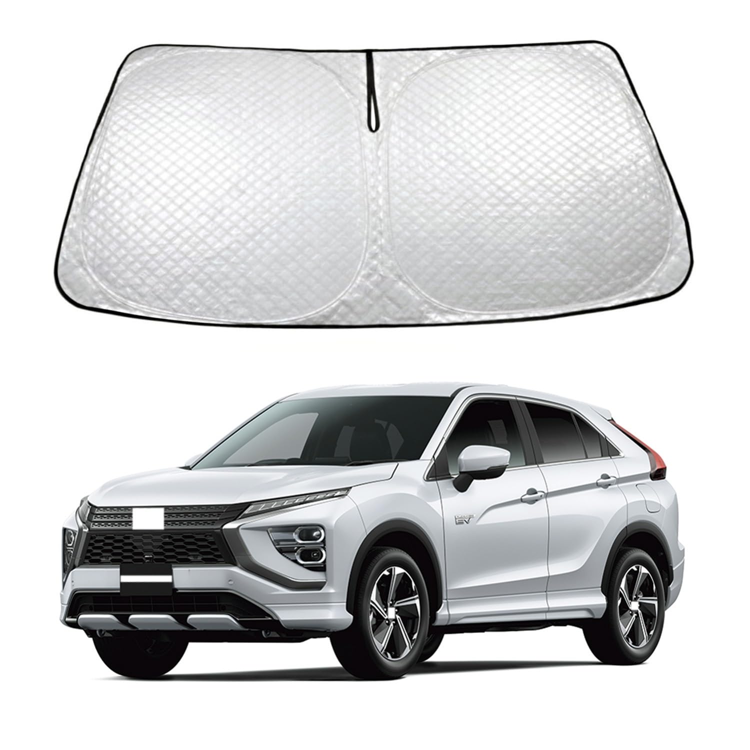 Совместимо с автомобильными солнцезащитными козырьками, Mitsubishi Eclipse Cross / Eclipse Cross PHEV, передняя часть автомобиля Eclipse Cross PHEV