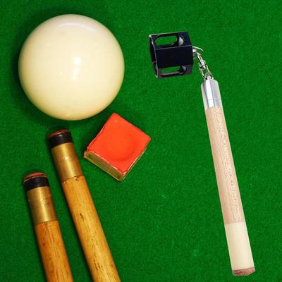 2 In 1 Pool Cue Chalk Holder Billiard Tip Tools, Cover Pricker
