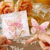 Colorful Butterflies Metal Bookmarks for Birthday Gifts Collector Souvenir Book Lovers Writers Readers Friends Students Festival Stationery Supplies