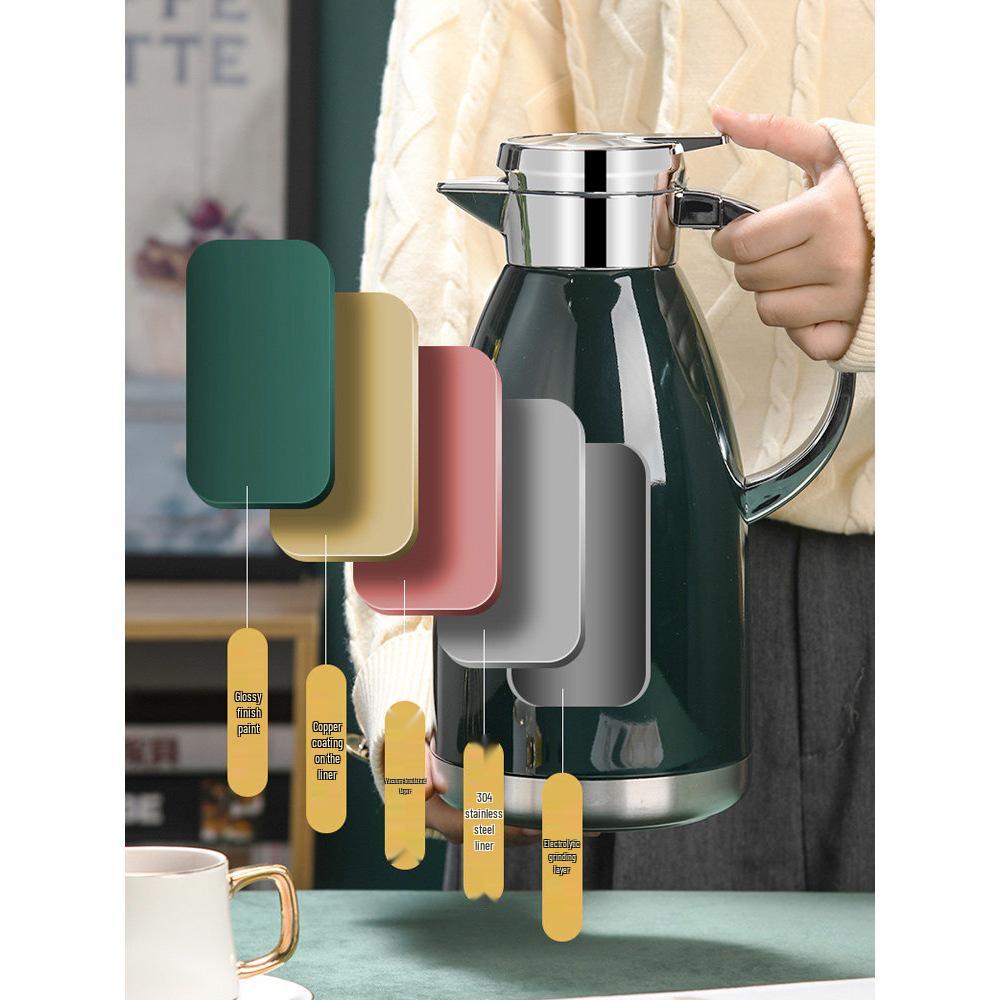 Large Capacity 304 Stainless Steel Thermos Flask - Ideal for Home, Car, or Dorm Use