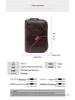 Retro European-American Denim Patchwork Multi-Card Coin Zipper Holder