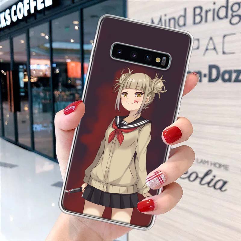 Anime Himiko Toga Waifu Lovely Phone Case For Samsung Galaxy S26 Ultra S23 S24 S25 Edge S20 FE S21 S22 Plus Soft Print Shell Cov