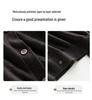 Women's Round Neck 100% Wool Knit Cardigan Sweater - Single-Breasted, Thin German Yangzi Yarn Design
