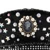 Sparkling Captain Hat Heavy Crystal Sequins Hat for Bachelorette Party Captain Hat Bride Hat for Actor Actress