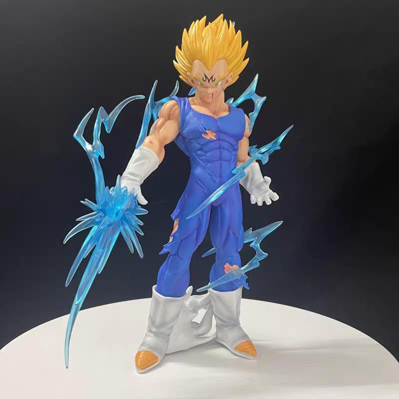 Dragon Ball Gk Super Saiyan Self Exploding Magic Bay Demonized Begita Handmade Statue Model Ornament Gift