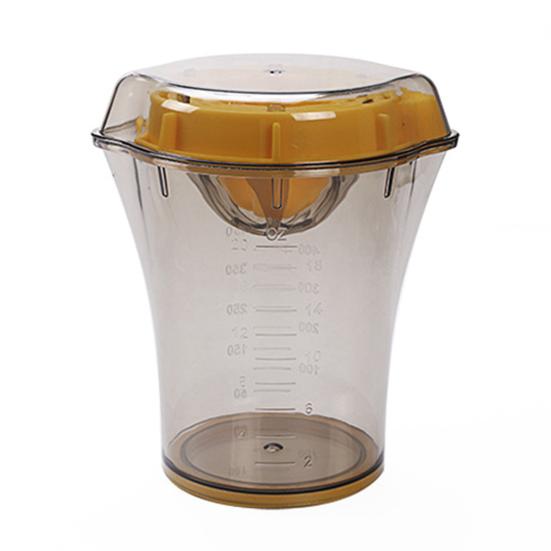 Manual Juicer with Scale And Hand Press Portable Fruit Juicer for Citrus Oranges Lemons Handheld Lemon Squeezer for Kitchen