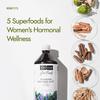 Kapiva Her Foods Shatavari Balance Juice 1L Pack of 1 Natural Ayurvedic Women’s Wellness Drink