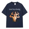 More Boy Kissing Heated Rivalry Shane Hollander Ilya Rozanov T Shirt Unisex Women Fashion Tshirts Cotton Oversized Casual Tshirt