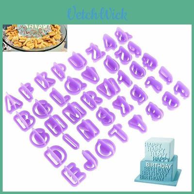 Cutter 40pcsset Icing Mold Mould Alphabet Number Letter Fondant Decorating Cake