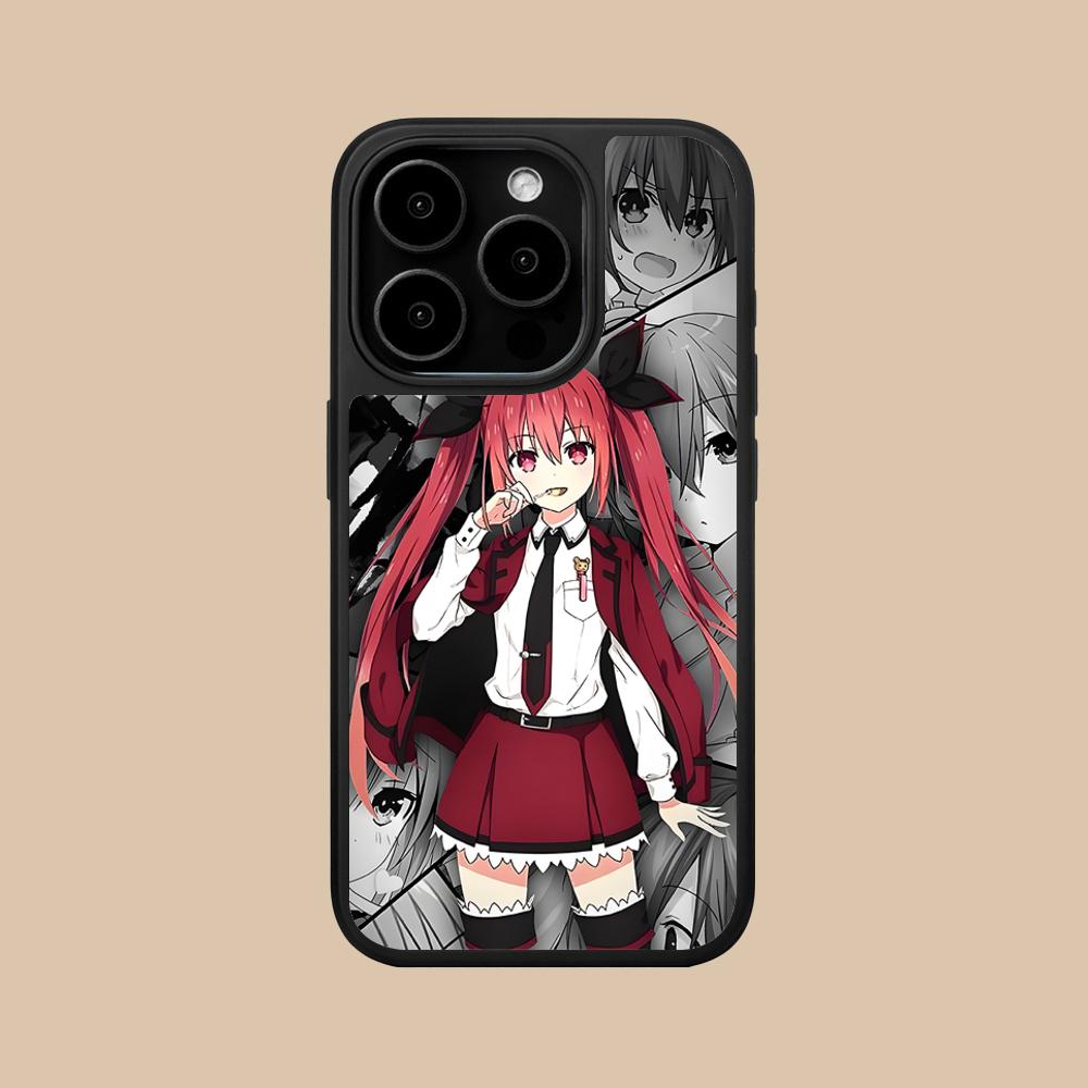 Date a Live Kotori Itsuka Matte Surface  Mobile Phone Case for iPhone 17 16 15 14 13 12 11 Air Pro Max Plus Colorful Cover