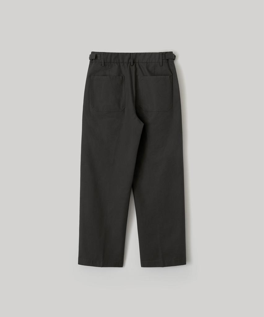 ANOTHER OFFICE [Ss] Santiago Chino Pants Flexible (Black)