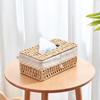 Household Napkin Case Creative Tissue Box Cover Rustic Tissue Holder  Home Decoration