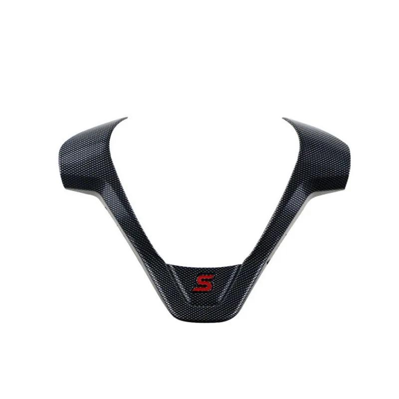 ABS Steering Wheel Trim Sequins Stickers for Ford Ecosport 2013 -2016 New Fiesta 2012 2013 2014 2015 2016 2017 Auto Accessories