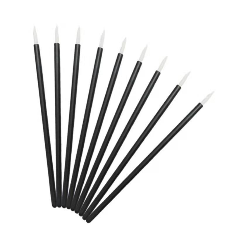 50 Pieces Disposable Eyeliner Brushes Lipstick Brush Eyeshadow Brush Eyeliner Applicator Makeup Tool Eyeliner Sticks