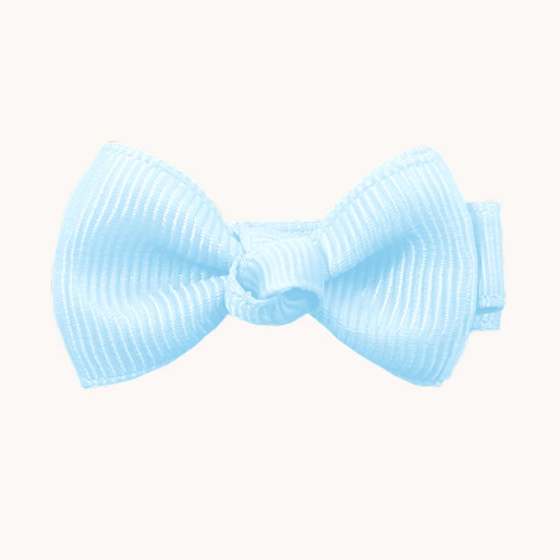 Twist Taille Geripptes Band Schleife Baby Haarspange – Niedlicher Handgemachter Kinder Kopfschmuck