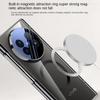 Magsafe Magnetic Transparent Screen Tempered Glass Protect Case For VIVO X Fold 5 Fold5 Spring Hinged Cover