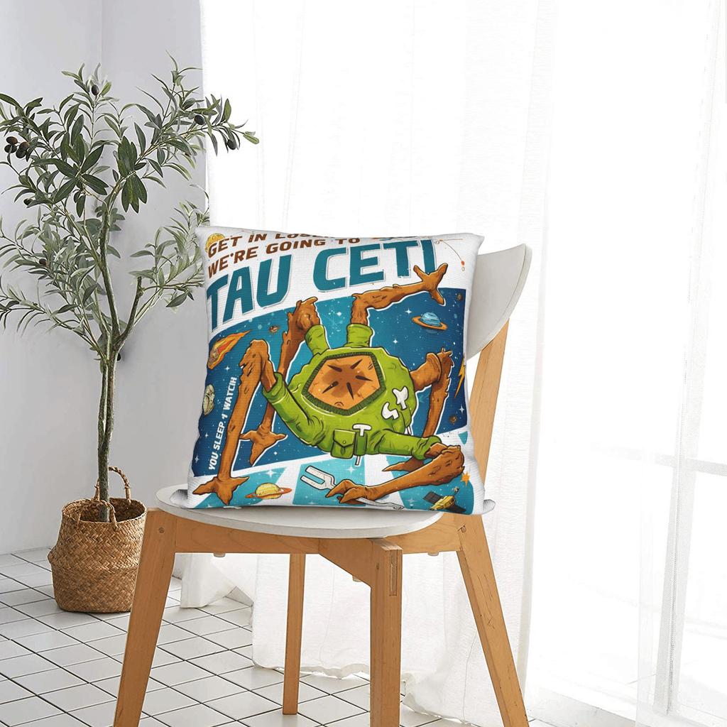 Hail Mary Book Get In Loser We’Re Going To Tau Ceti Pillow Cover Cute Funny Pillow Case For Sofa Bedroom Soft Pillowcases Gift