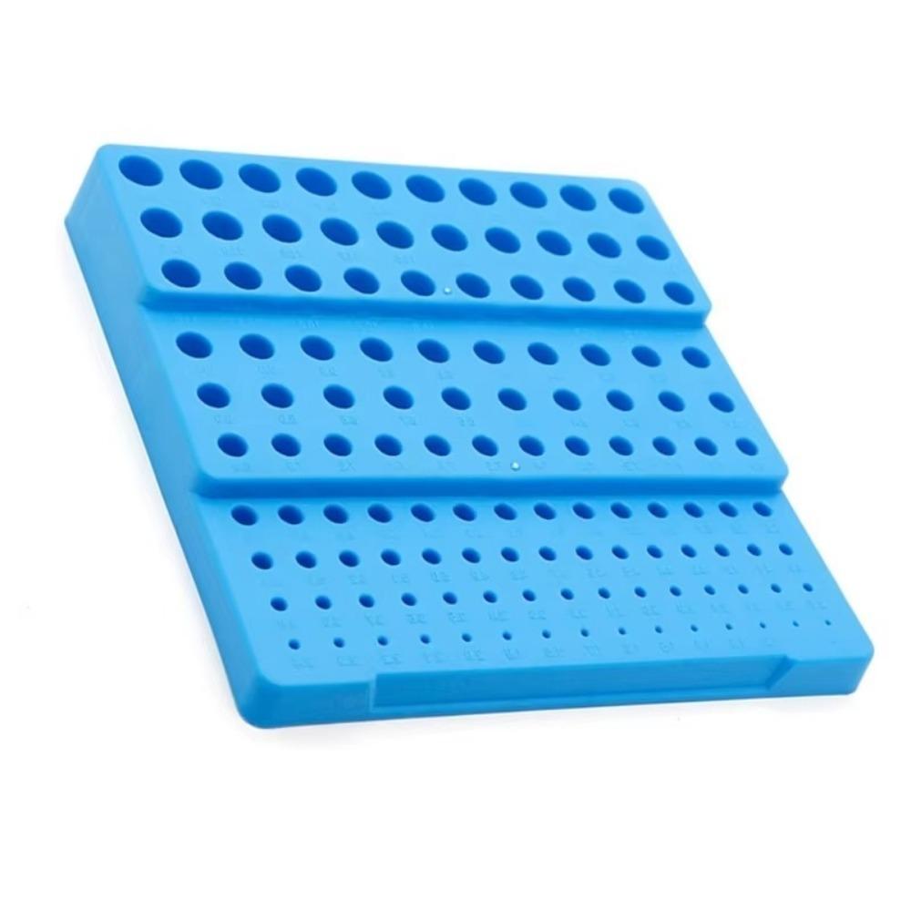 Thicken Drill Bit Holder Plastic Tool Holder Box Drill Bit Storage Box Drill Bit Dispenser Case
