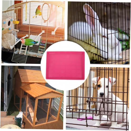 Milisten Replacement Dog Crate Pan,Kennel Tray Dog Crate Bottom Tray for Pet Cages Crates Kennels Dogs Cat Rabbit Ferret Critter