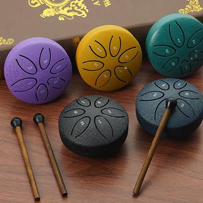 Regentrommel, Regentrommel für draußen, wenn es regnet, Regentrommel für draußen, Garten-Chakra-Trommel, Chakra-Trommel für Regen im Freien, 6 Töne