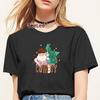 Cute Pigs Tshirt Unisex Clothing Printed New Merry Christmas Tshirt Funny Santa Casual Tops Fashion Graphic Tshirt Clothes
