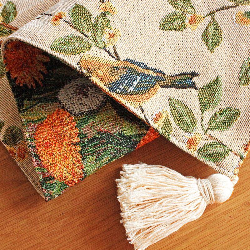 

Ткань для накрывания серванта в пасторальном стиле, полотенце для накрывания тумбы под телевизор, флаг на чайный столик, комод, обувной шкаф, скатерть на обеденный стол Flat-two-color 30*100cm