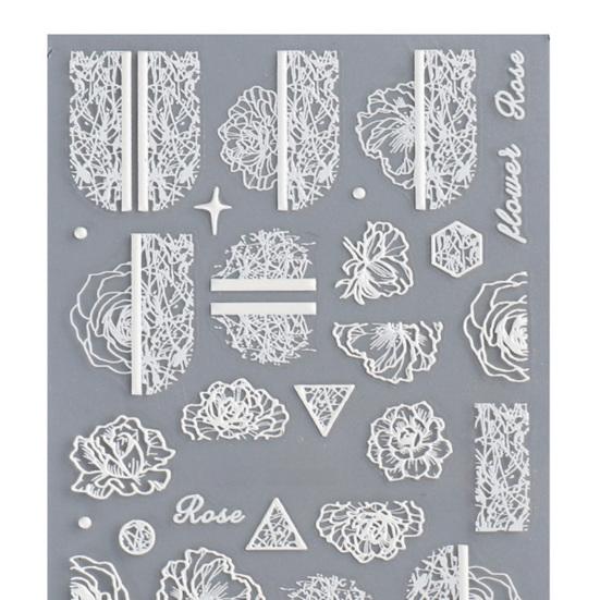 Delicate Nail Sticker Nails Ornaments Vivid Images Portable Persistent