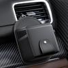 Auto Lüftungsschlitz Aufbewahrungstasche Organizer Leder Brillenhalter Multifunktionaler Auto Handyhalter Lüftungsschlitz Beutel Organizer Für