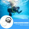360 Degree Adjustable Rearview Mirror with Lanyard Safe Diving Scuba Diving Gear  Safety Watering Elements