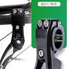 RBRL Universal Bicycle Kickstand, Suitable for 24-28 Inch Bikes, Height Adjustable Aluminum Alloy Bike Kickstand for Mountain Bikes, Road Bikes, and B