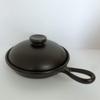 Fried Egg Pan with and Direct Heat Made in Japan Lid, Ceramic, Black, Microwave, Oven, Safe,