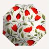 1pc Floral Pattern Automatic Open 8-Rib Windproof Umbrella, Travel & Commuting, Suitable for All Seasons