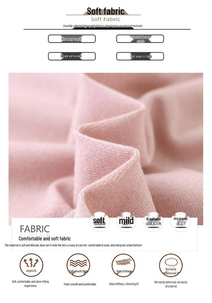 Spring V-neck Knit Top with Gauze Sleeves for Middle-aged and Elderly Women, Long-sleeved, Stylish, Age-Reducing Base Layer Set