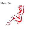 Dancing Girl Sexy Women Pattern Sticker PVC Self-adhesive Vinyl Decal Truck Window Body Styling Decoration Sticker Accessories