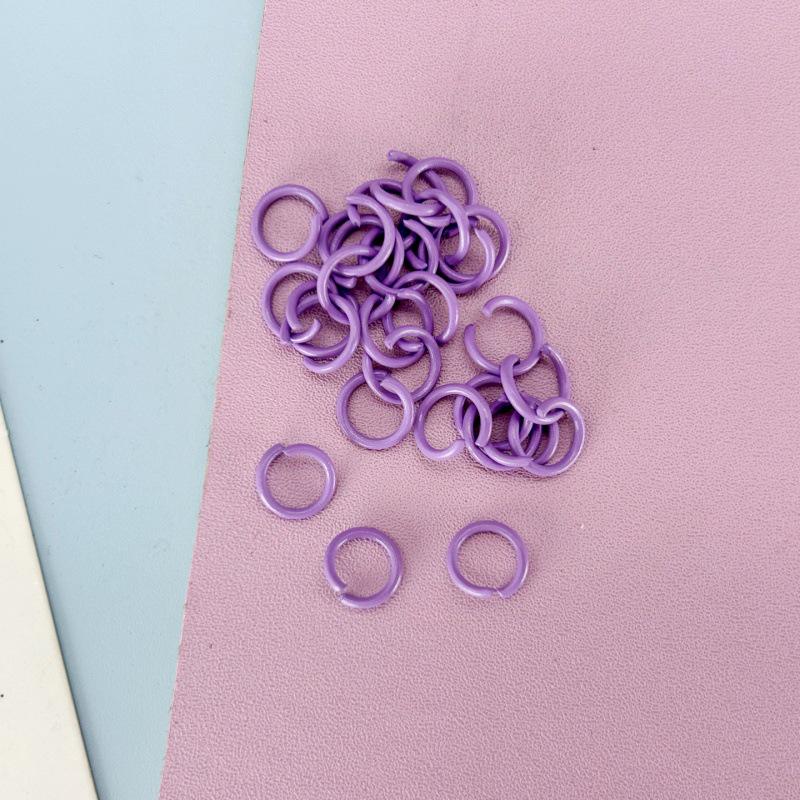 Colored DIY Jump Rings: Painted Handmade Connectors, Beads, Keychains, Ornaments