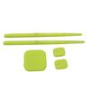 Virtual Drum Kit Virtual Reality Drum Set Portable Electronic Drum Set for Beginners Children Adults Green