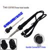 936/969 Electric Soldering Iron Handle with 5-Pin/7-Hole Accessories for Repair and Welding