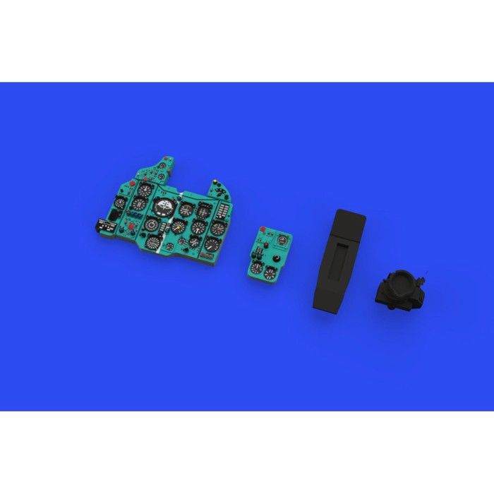 Avion de chasse - EDUARD - MIG-21PF LOOKPLUS - Réplique détaillée - Accessoires de modélisme - Vert