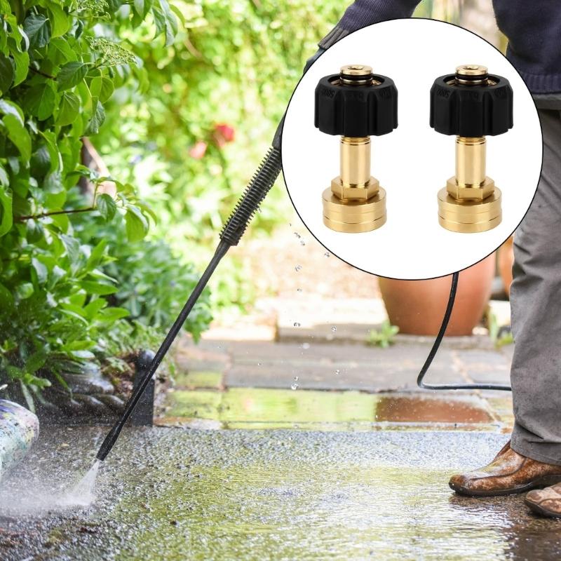 Industrial Strength 3/4In Female Threaded Quick Connect Adapter M22-14mm Copper Fitting For High Pressure Hose Systems