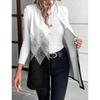 TIFICY Women's Fashion Casual Colour Block Print Spring Fall Sleeveless Vest Jackets & Coats