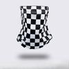 1Pc Outdoor Men Women Checkered Grid Face Mask Motorcycle Riding Neck Face Protection Cover Windproof Anti-UV Cycling Tube Scarf