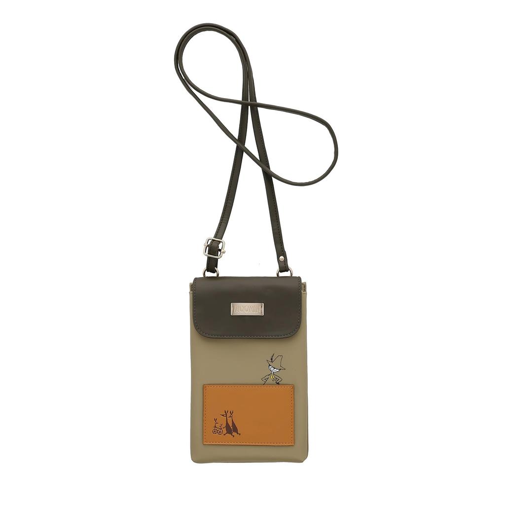 Marushin Moomin Embossed Print Pouch 1425031200 Pieni/Snufkin