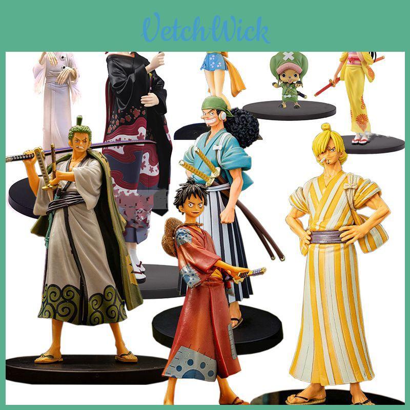 Exquisite One Piece Actionfiguren-Kollektion mit Luffy Robin Kiku Nami Usopp Chopper Sanji Zoro Modellen